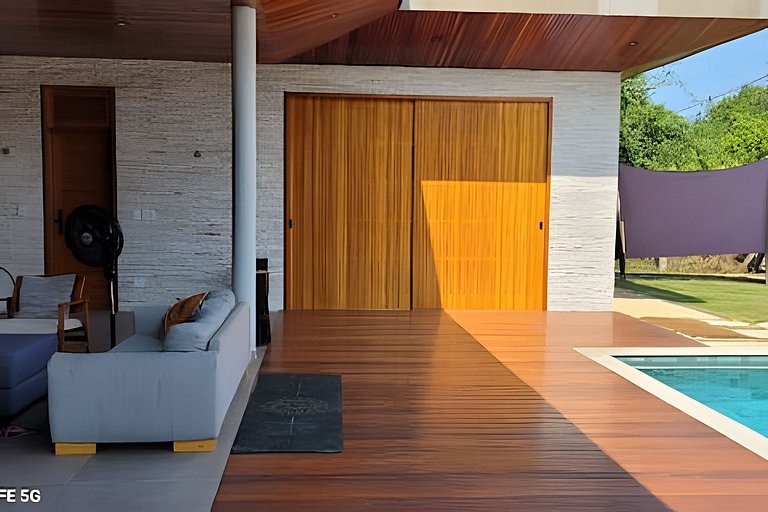 CASA FIJI Exclusive - 2 Suítes Master - Itamambuca