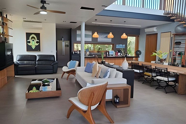 CASA FIJI Exclusive - 2 Suítes Master - Itamambuca