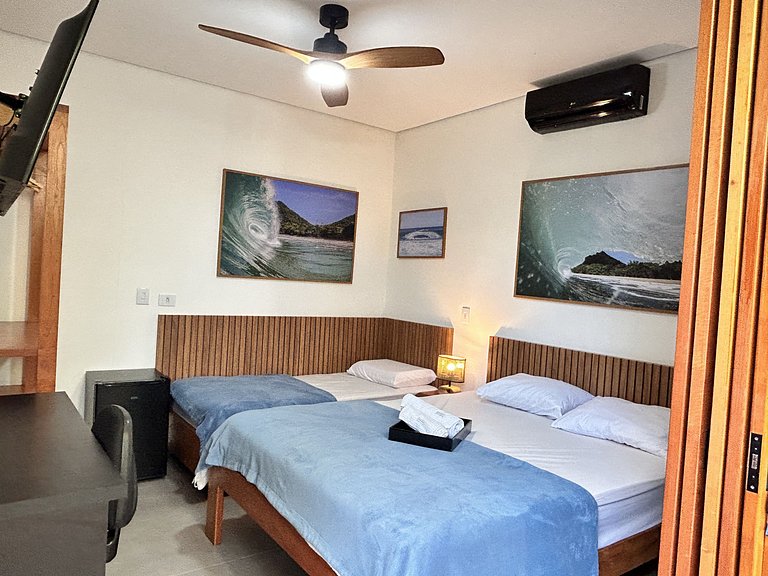 Casa Fiji Suítes Luxo Praia de Itamambuca  - Ao lado da Prai