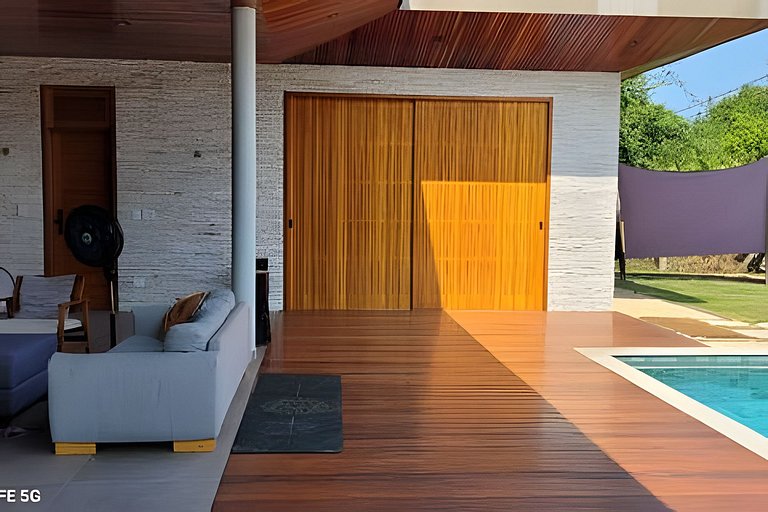 CASA FIJI Exclusive - 5 Suítes - Itamambuca